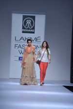 Model walk the ramp for Rehane Show at Lakme Fashion Week 2013 Day 1 in Grand Hyatt, Mumbai on 22nd March 2013 (17).JPG